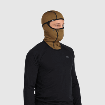 Ulkoilu Tutkimus Alppifleece Balaclava Musta