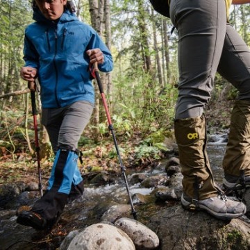 Ulkoilututkimus Miesten Krokotiili Gore-tex® Säärystimet Musta