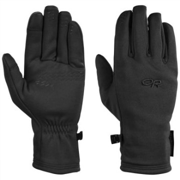 Ulkoilututkimus Miesten Backstop Gore-tex® Infinium™ Sensorihanskat Mustat