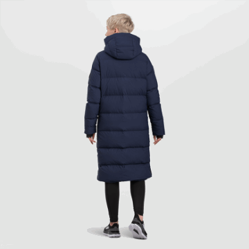 Ulkoilututkimus Naisten Coze Down Parka Laivastonsininen