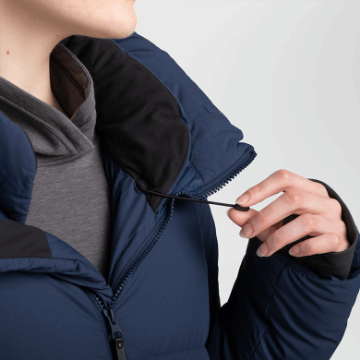 Ulkoilututkimus Naisten Coze Down Parka Laivastonsininen