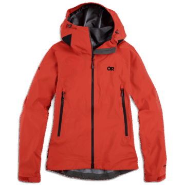 Ulkoilututkimus Naisten Arkkienkeli Gore-tex®-takki Karpalo/musta
