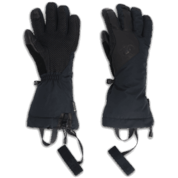 Ulkoilututkimus Naisten Super Couloir Gore-tex® Sensorihanskat Mustat