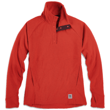 Ulkoilututkimus Naisten Polkusekoitus Snap Pullover Karpalo