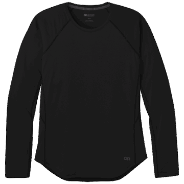 Ulkoilututkimus Naisten Argon L/s T-paita Musta