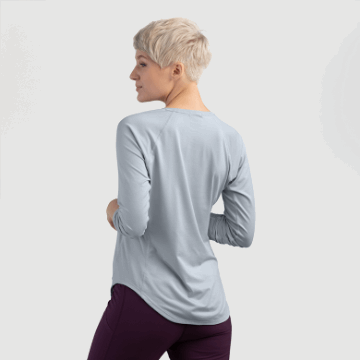 Ulkoilututkimus Naisten Argon L/s Tee Titaani
