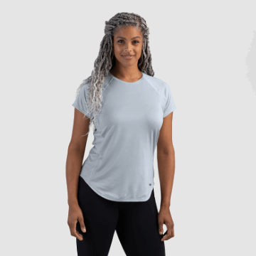 Ulkoilututkimus Naisten Argon S/s Tee Titaani