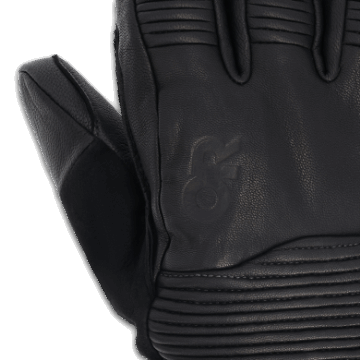 Ulkoilututkimus Miesten Point N Chute Gore-tex® Sensorihanskat Mustat