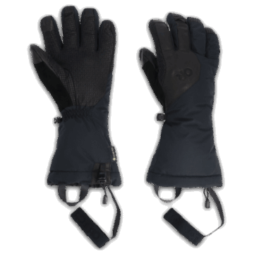 Ulkoilututkimus Miesten Super Couloir Gore-tex® Sensorihanskat Mustat