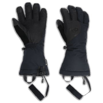 Ulkoilututkimus Miesten Super Couloir Gore-tex® Sensorihanskat Mustat