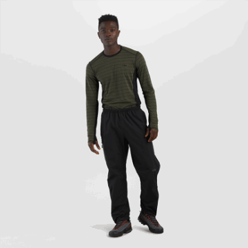 Ulkoilututkimus Miesten Gore-tex®-housut Mustat