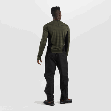Ulkoilututkimus Miesten Gore-tex®-housut Mustat