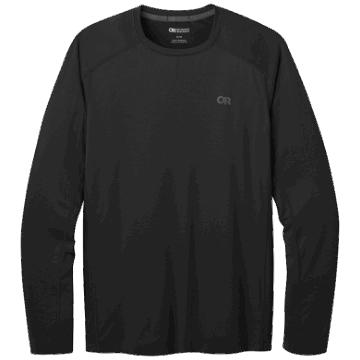 Ulkoilututkimus Miesten Argon L/s T-paita Musta