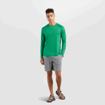 Ulkoilututkimus Miesten Argon L/s Tee Verso