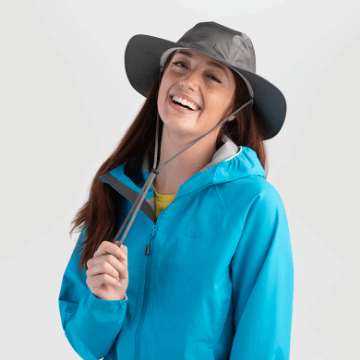 Ulkona Tutkimus Helium Sade Full Brim Hat Tina