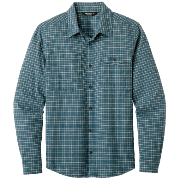 Ulkoilututkimus Miesten Ironhorse L/s Paita Treeline Ruudullinen