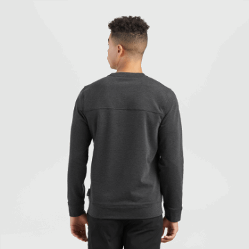 Ulkoilututkimus Miesten Emersion Fleece Crew Musta Kanerva