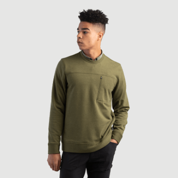 Ulkoilututkimus Miesten Emersion Fleece Crew Loden Kanerva