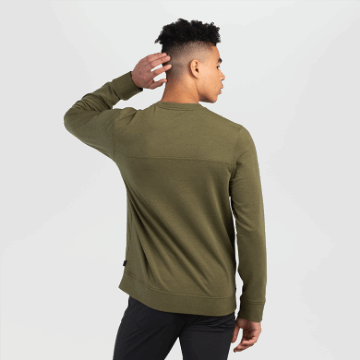 Ulkoilututkimus Miesten Emersion Fleece Crew Loden Kanerva