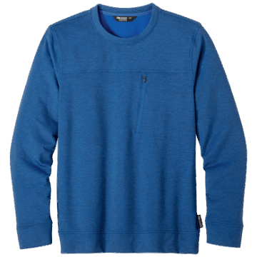 Ulkoilututkimus Miesten Emersion Fleece Crew Klassinen Sininen Kanerva