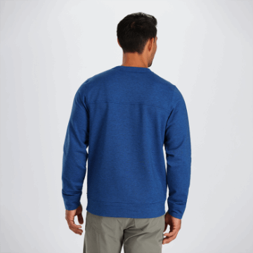 Ulkoilututkimus Miesten Emersion Fleece Crew Klassinen Sininen Kanerva