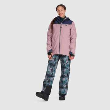 Ulkoilututkimus Naisten Snowcrew Takki Naval Blue/moth