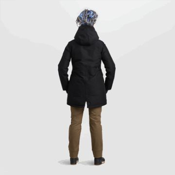 Ulkoilututkimus Naisten Myrskyalus Alas Parka Musta