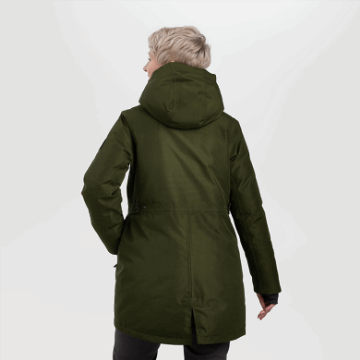 Ulkona Tutkimus Naisten Myrskyalus Alas Parka Loden