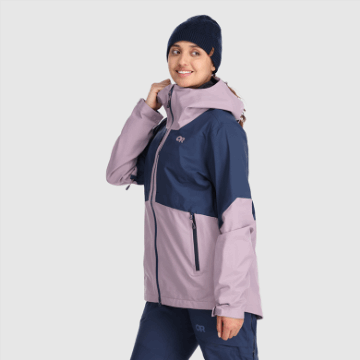 Ulkoilututkimus Naisten Skytour Ascentshell Takki Naval Blue/moth