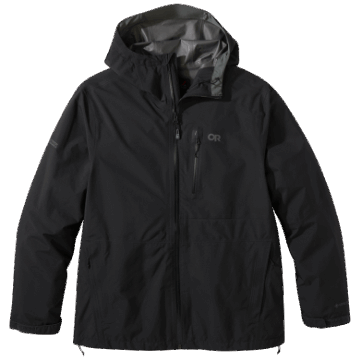 Ulkoilututkimus Naisten Aspire Ii Gore-tex® Plus Size -sadetakki Musta