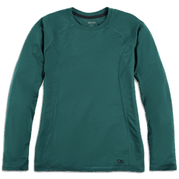 Ulkoilututkimus Naisten Alppihiihto Merino Crew Musta