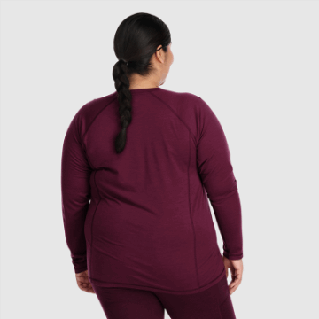 Ulkoilututkimus Naisten Alppihiihto Merino Crew Kalamata