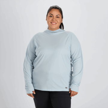 Ulkoilututkimus Naisten Echo Plus Size -huppari Arktinen