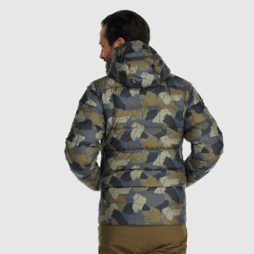 Ulkoilututkimus Miesten Kylmärintainen Huppari Loden Camo