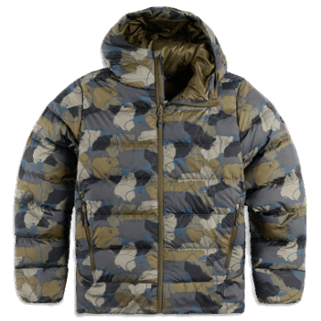 Ulkoilututkimus Miesten Kylmärintainen Huppari Loden Camo