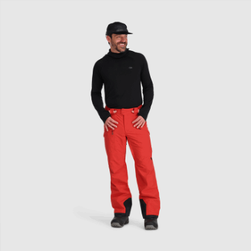 Ulkoilututkimus Miesten Snowcrew-housut Karpalo