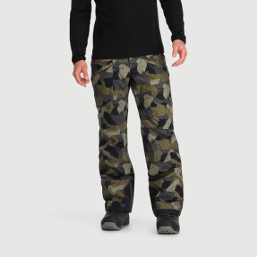 Ulkoilututkimus Miesten Snowcrew-housut Loden Camo