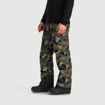 Ulkoilututkimus Miesten Snowcrew-housut Loden Camo