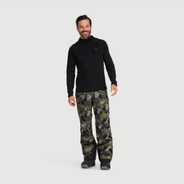 Ulkoilututkimus Miesten Snowcrew-housut Loden Camo