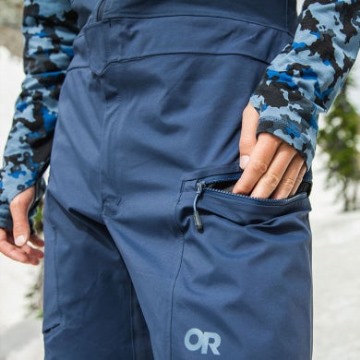 Ulkona Tutkimus Miesten Skytour Ascentshell Bibs Naval Blue