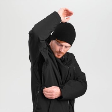 Ulkoilututkimus Miesten Snowcrew Takki Musta