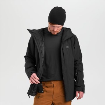 Ulkoilututkimus Miesten Snowcrew Takki Musta