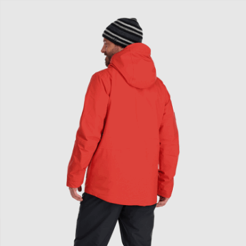 Ulkoilututkimus Miesten Snowcrew-takki Karpalo