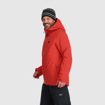Ulkoilututkimus Miesten Snowcrew-takki Karpalo
