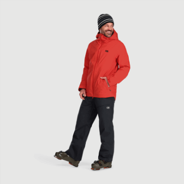 Ulkoilututkimus Miesten Snowcrew-takki Karpalo