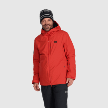 Ulkoilututkimus Miesten Snowcrew-takki Karpalo