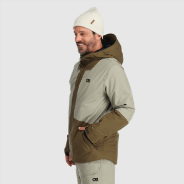 Ulkoilututkimus Miesten Snowcrew-takki Loden/flint