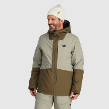 Ulkoilututkimus Miesten Snowcrew-takki Loden/flint