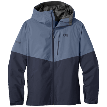 Ulkoilututkimus Miesten Foray Ii Gore-tex® Takki Nimbus/laivastonsininen