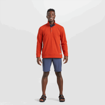 Ulkona Tutkimus Miesten Polkusekoitus Snap Pullover Ii Redrock